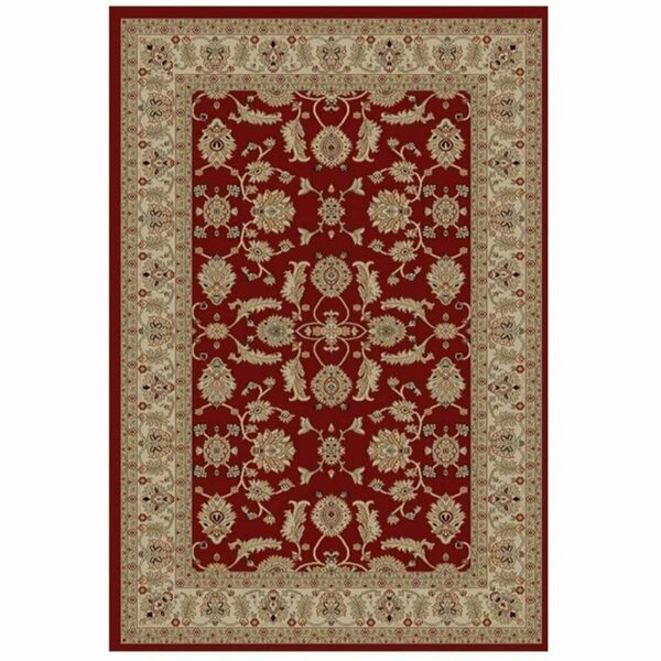 Concord Global Trading 2 ft. 7 in. x 4 ft. Jewel Antep - Red 44403